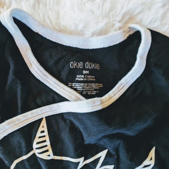 Baby Clothes 9-12M Sarcastic Christmas Monster Hello Outfit Bundle Lot Pajama - Picture 8 of 16